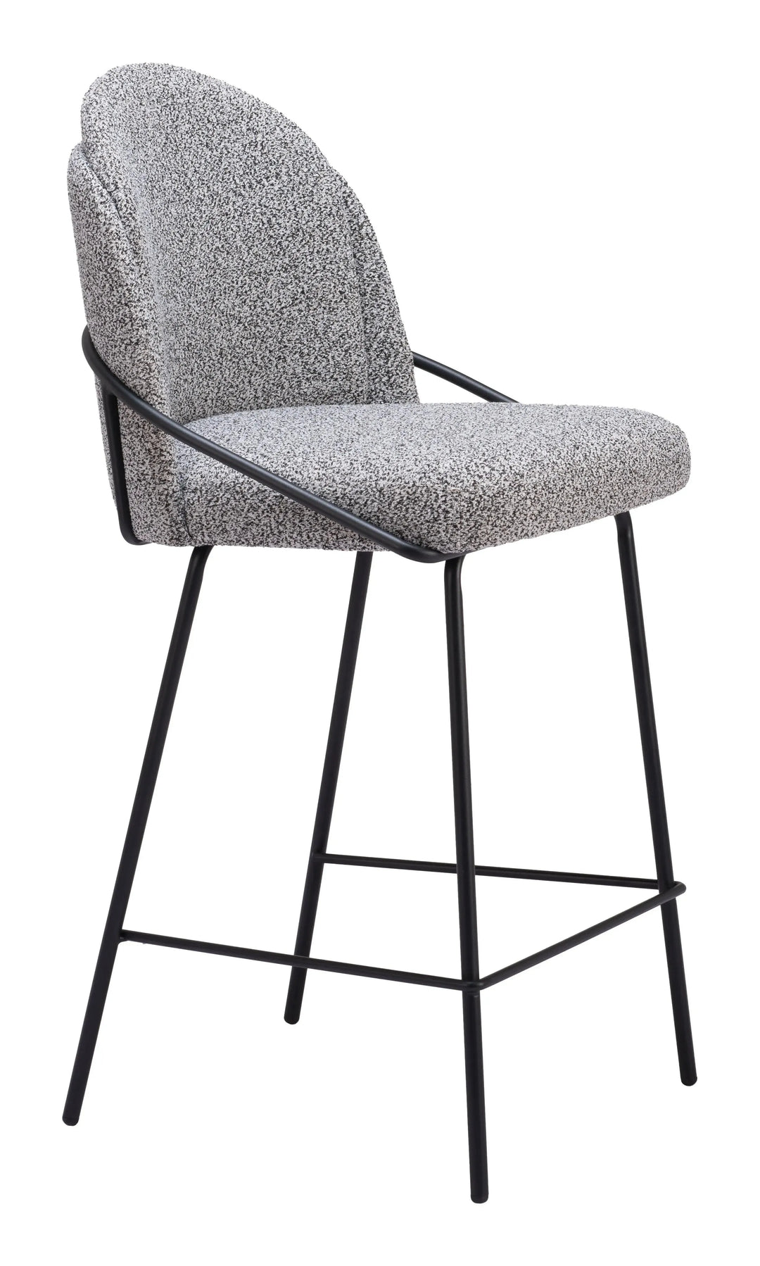Jambi Counter Stool Black & White