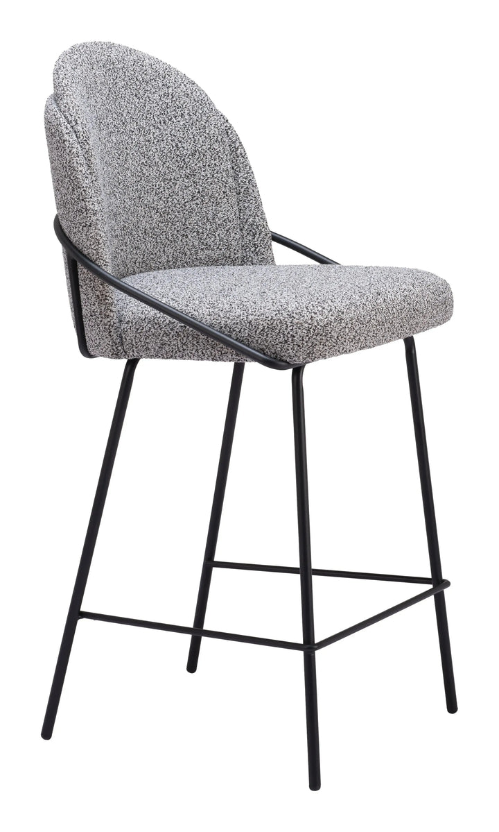 Jambi Counter Stool Black & White