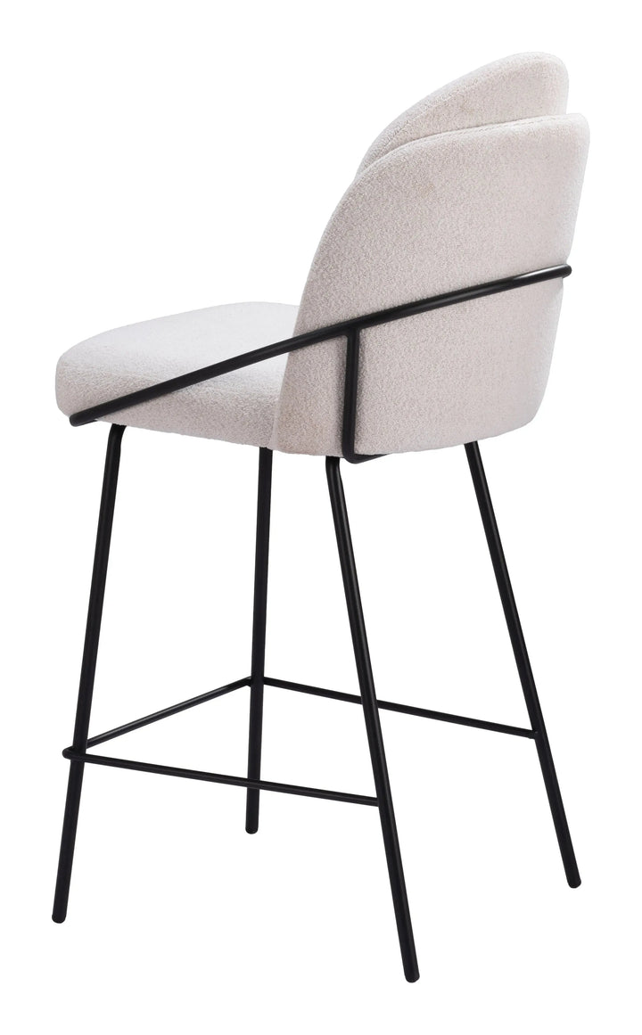 Jambi Counter Stool Ivory
