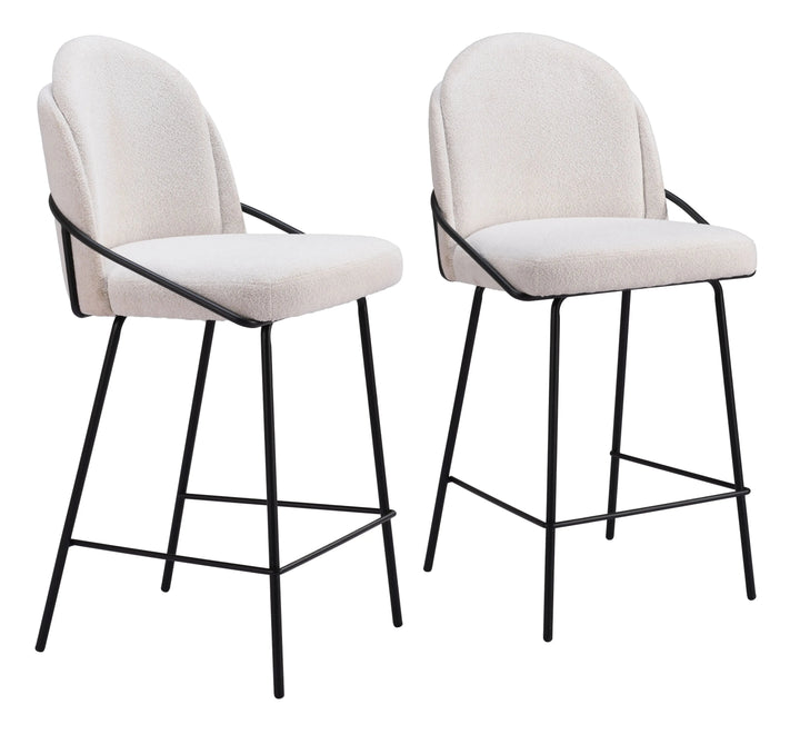 Jambi Counter Stool Ivory