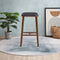 Jason PU Leather Bar Stool Black