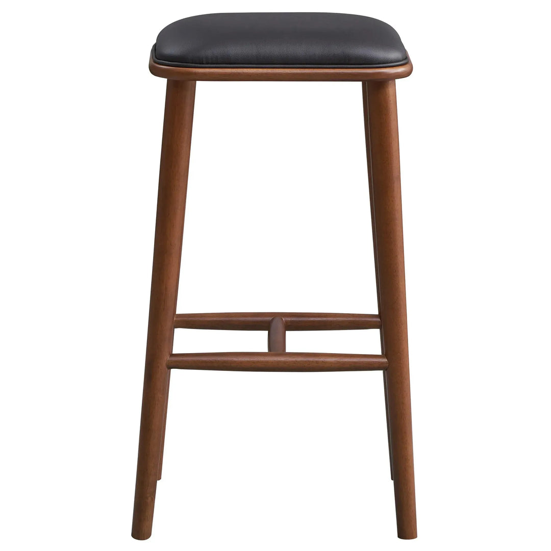 Jason PU Leather Bar Stool Black