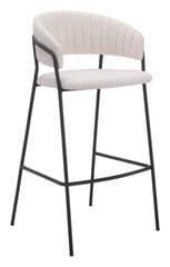 Josephine Barstool Cream