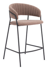 Josephine Counter Stool  Brown