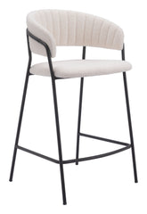 Josephine Counter Stool  Cream