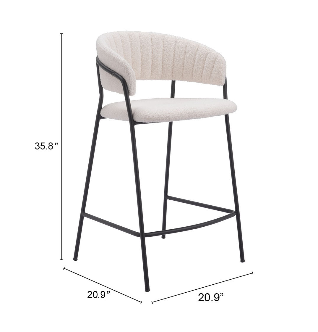 Josephine Counter Stool  Brown