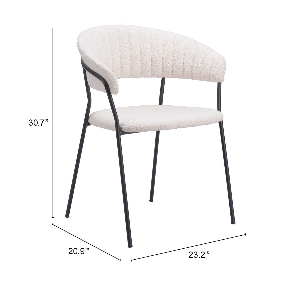 Josephine Dining Chair Cream