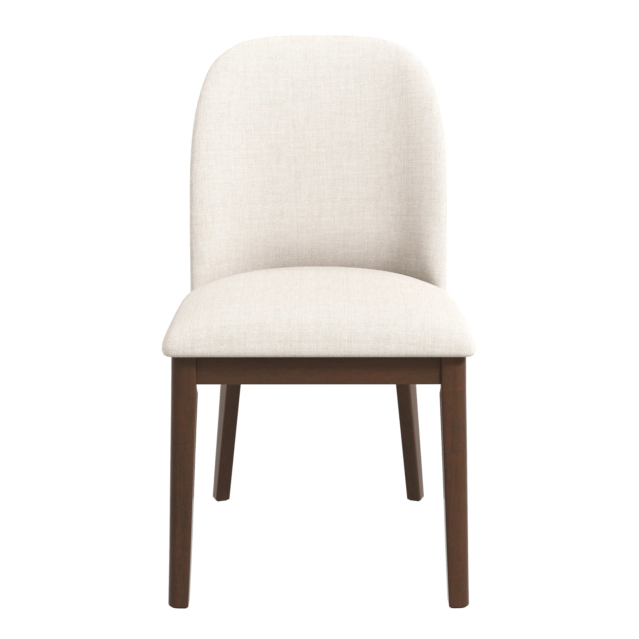 Kaitlyn Beige Linen Dining Chair (Set Of 2)