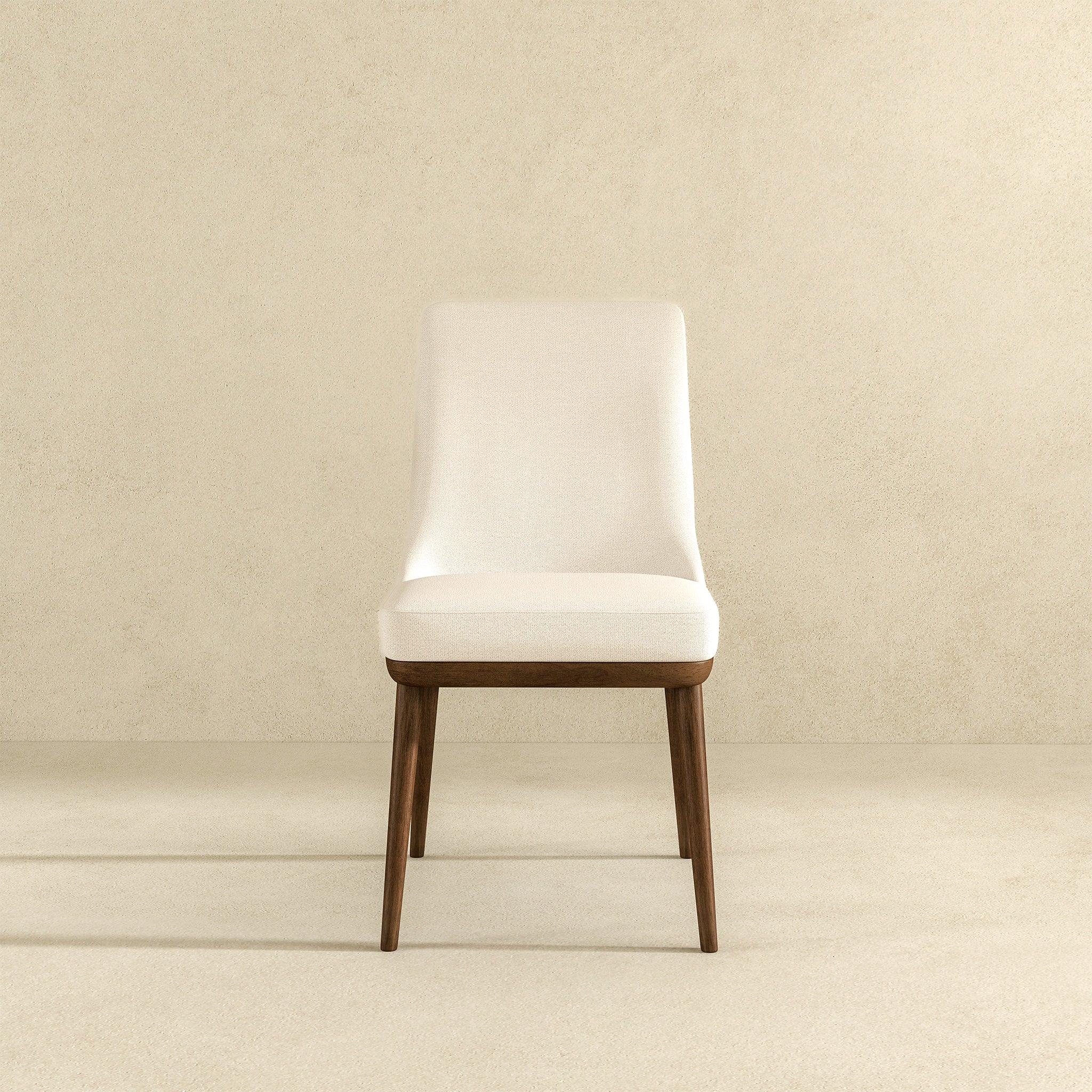 Kate Beige Fabric Dining Chair