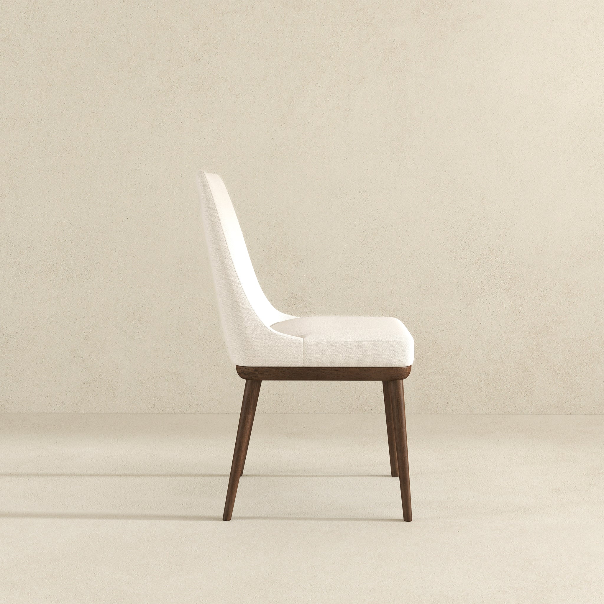 Kate Beige Fabric Dining Chair