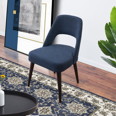 Kate Dark Blue Fabric Dining Chair