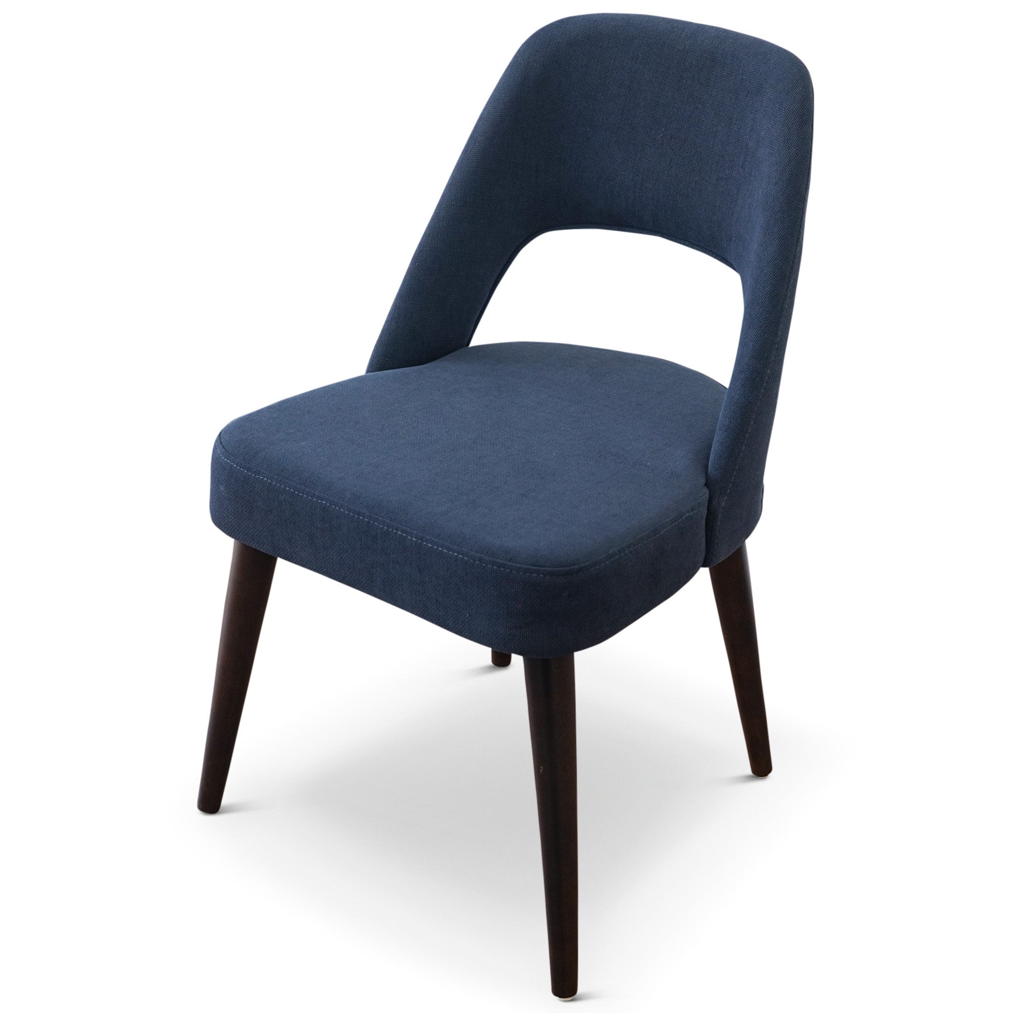 Kate Dark Blue Fabric Dining Chair