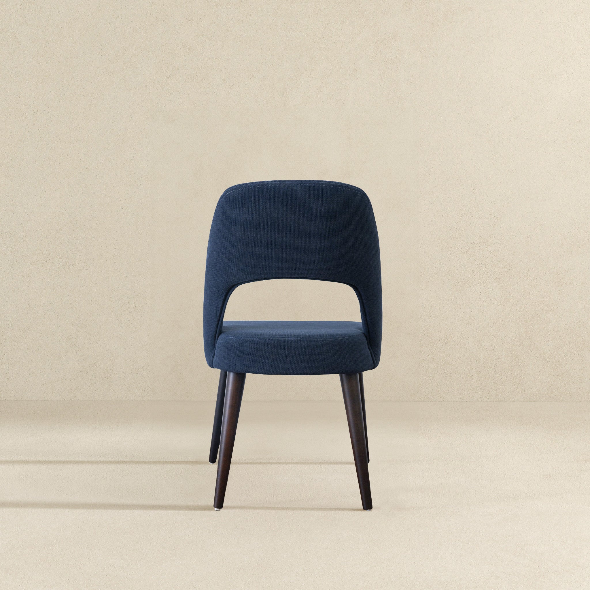 Kate Dark Blue Fabric Dining Chair