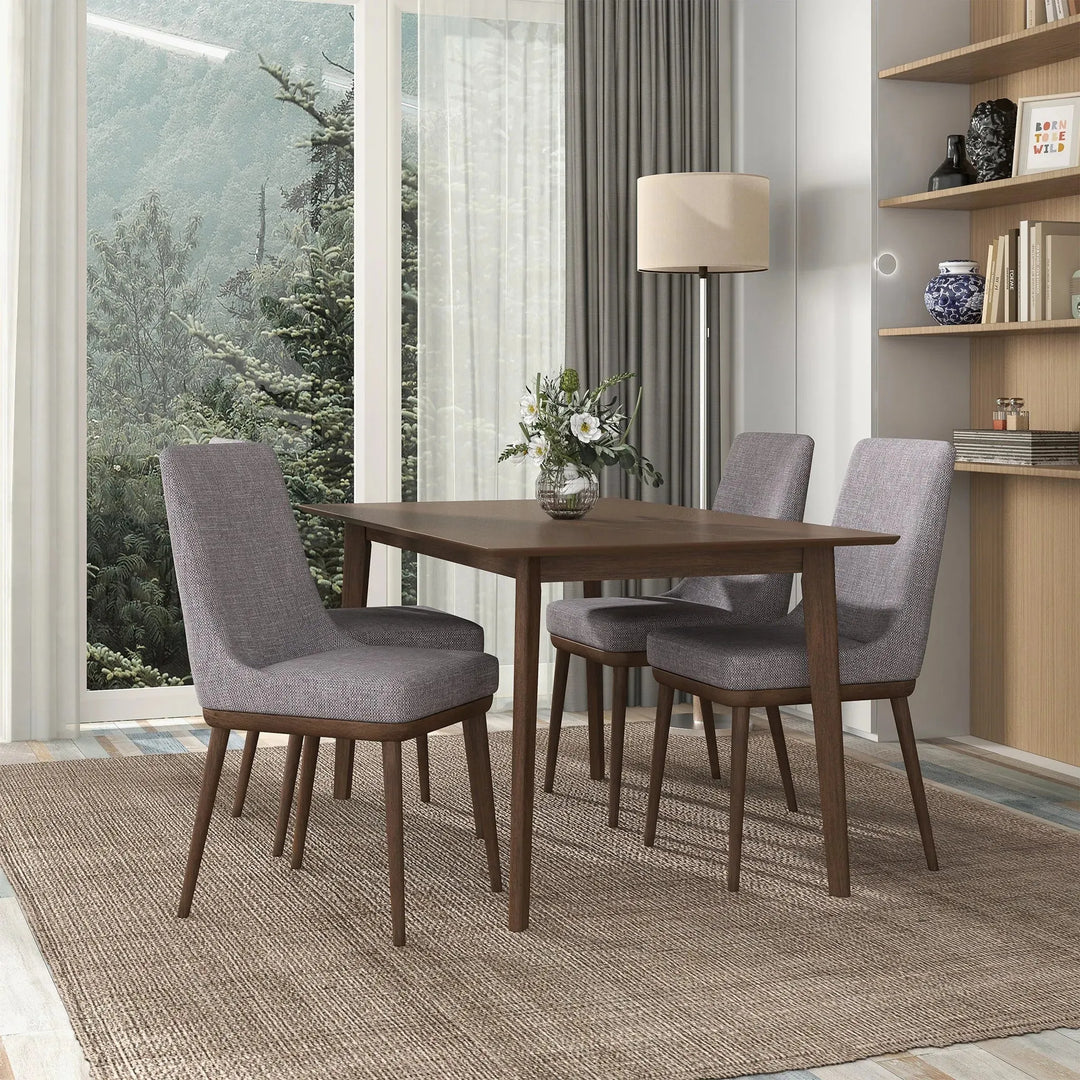 Kate Grey Fabric Dining Chair 