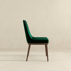 Kate Velvet Solid Wood Dining Chair