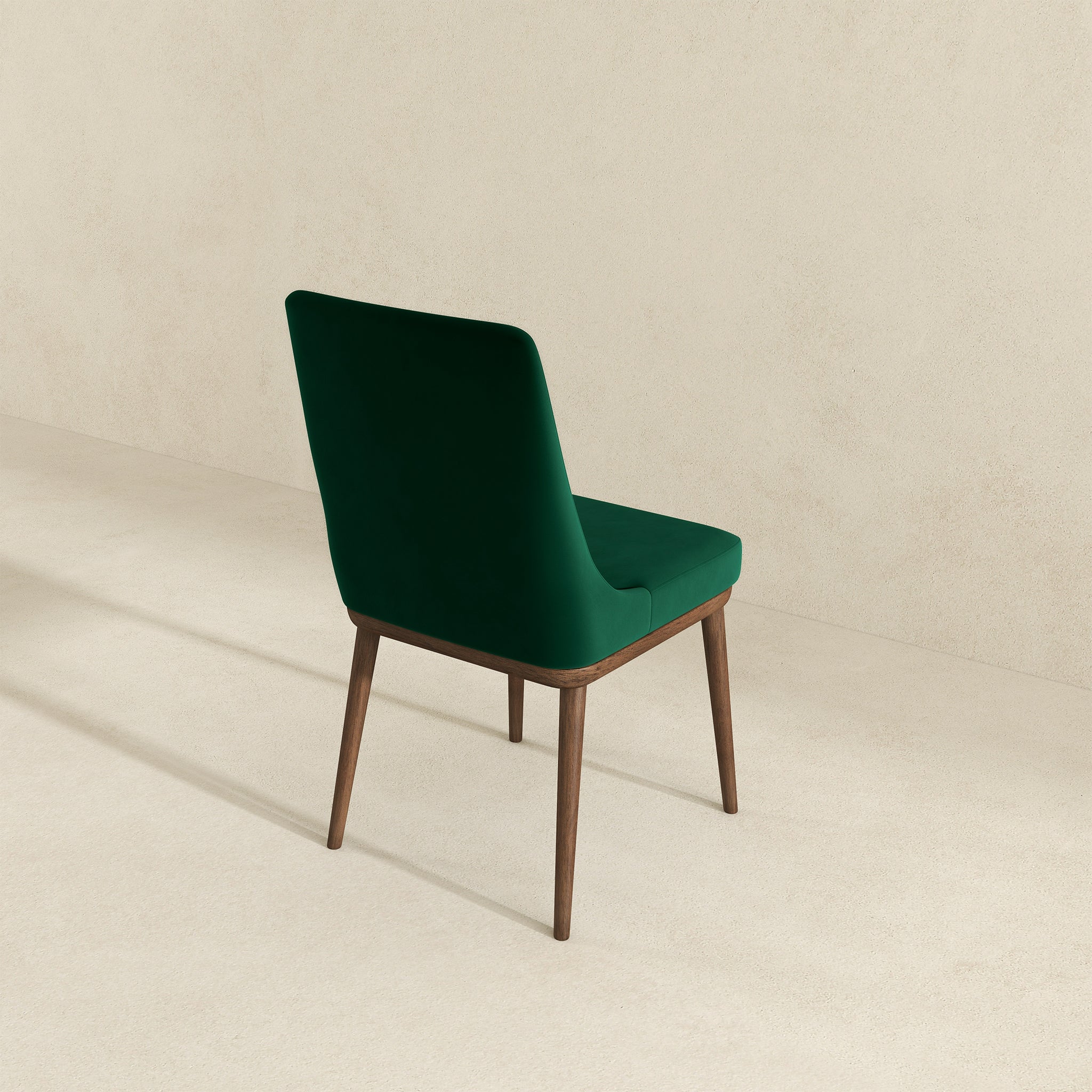 Kate Velvet Solid Wood Dining Chair