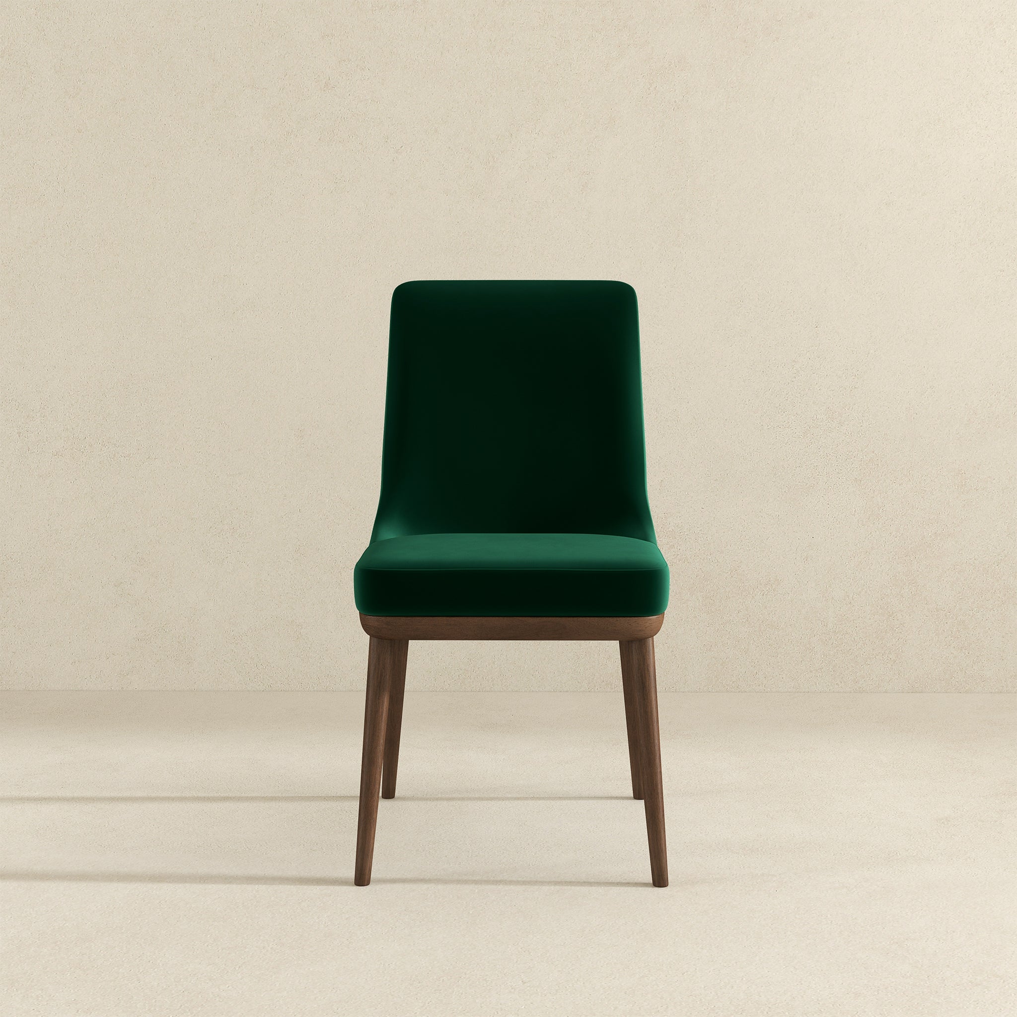 Kate Velvet Solid Wood Dining Chair