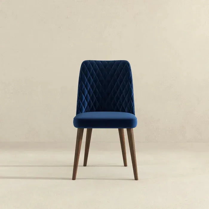 Katie Navy Blue Velvet Dining Chair