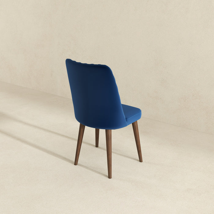 Katie Navy Blue Velvet Dining Chair