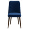 Katie Navy Blue Velvet Dining Chair (Set Of 2)