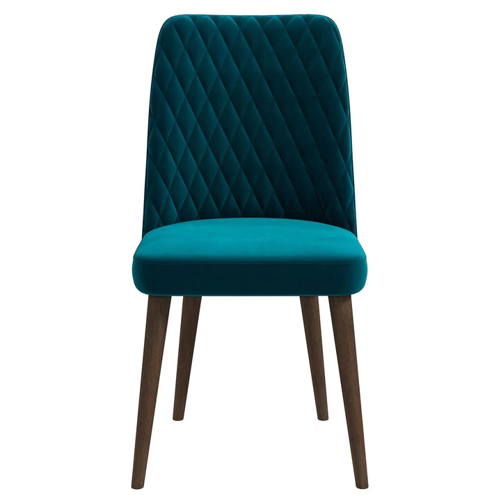 Katie Teal Velvet Dining Chair