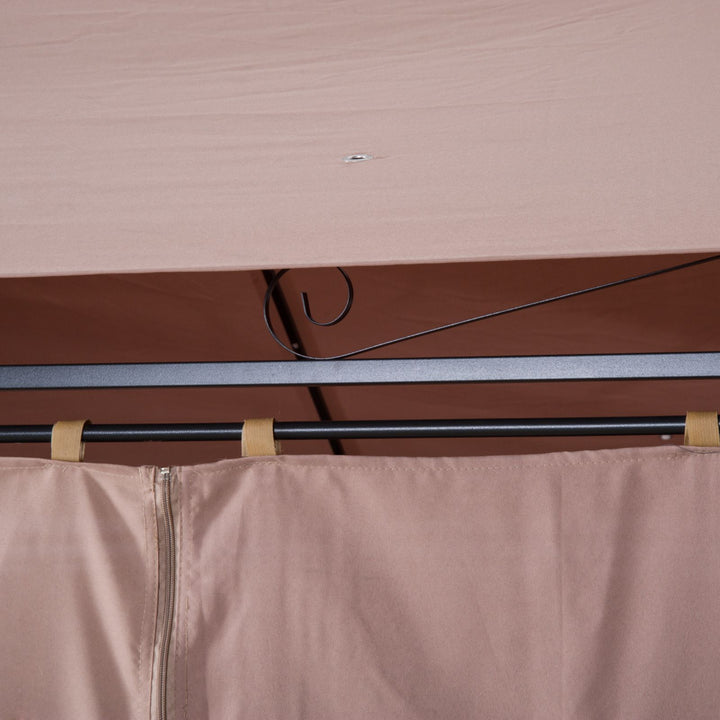Khaki Outdoor Canopy Shelter