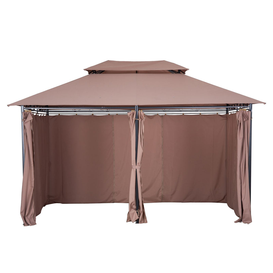 Khaki Outdoor Canopy Shelter