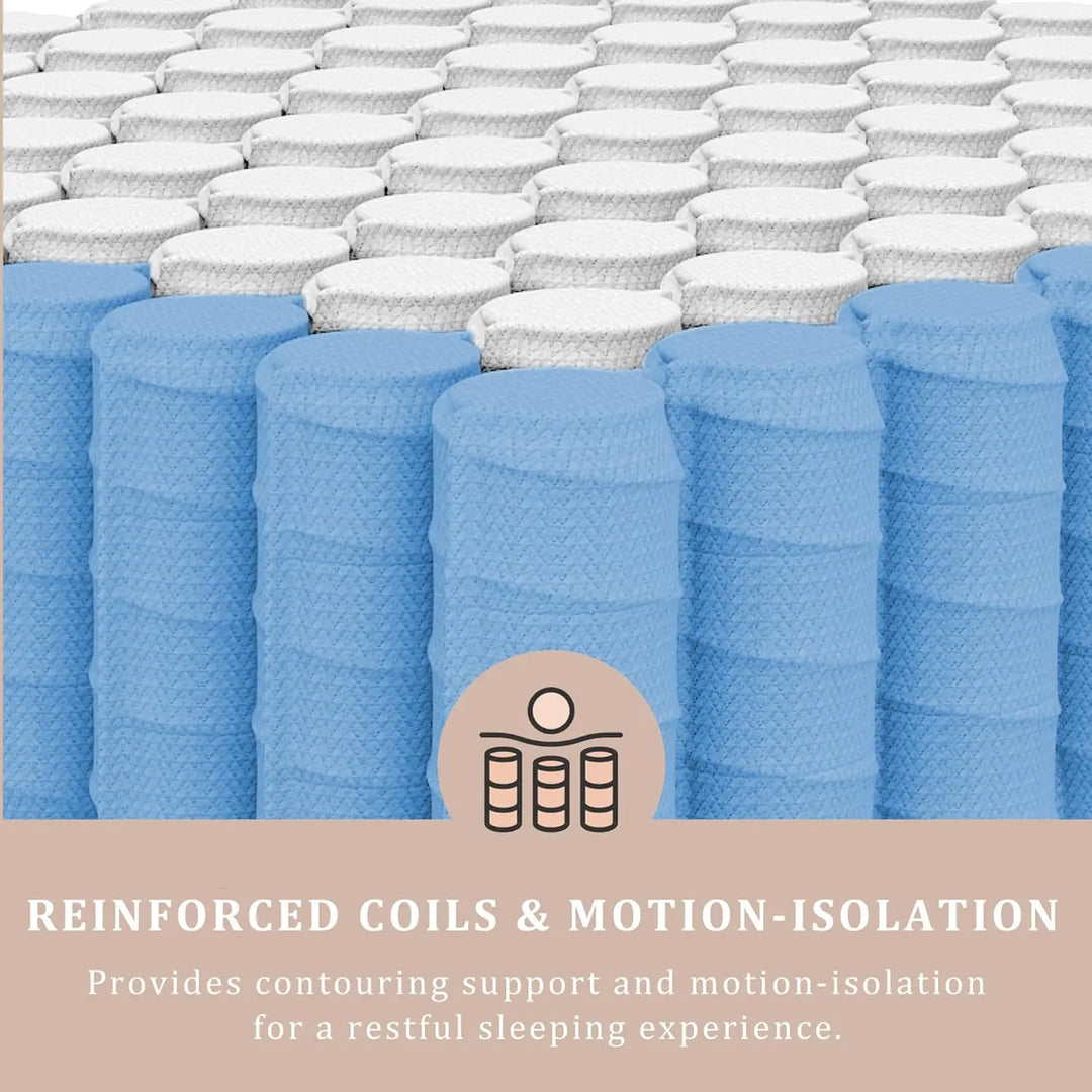 King Hybrid Gel Memory Foam Mattress