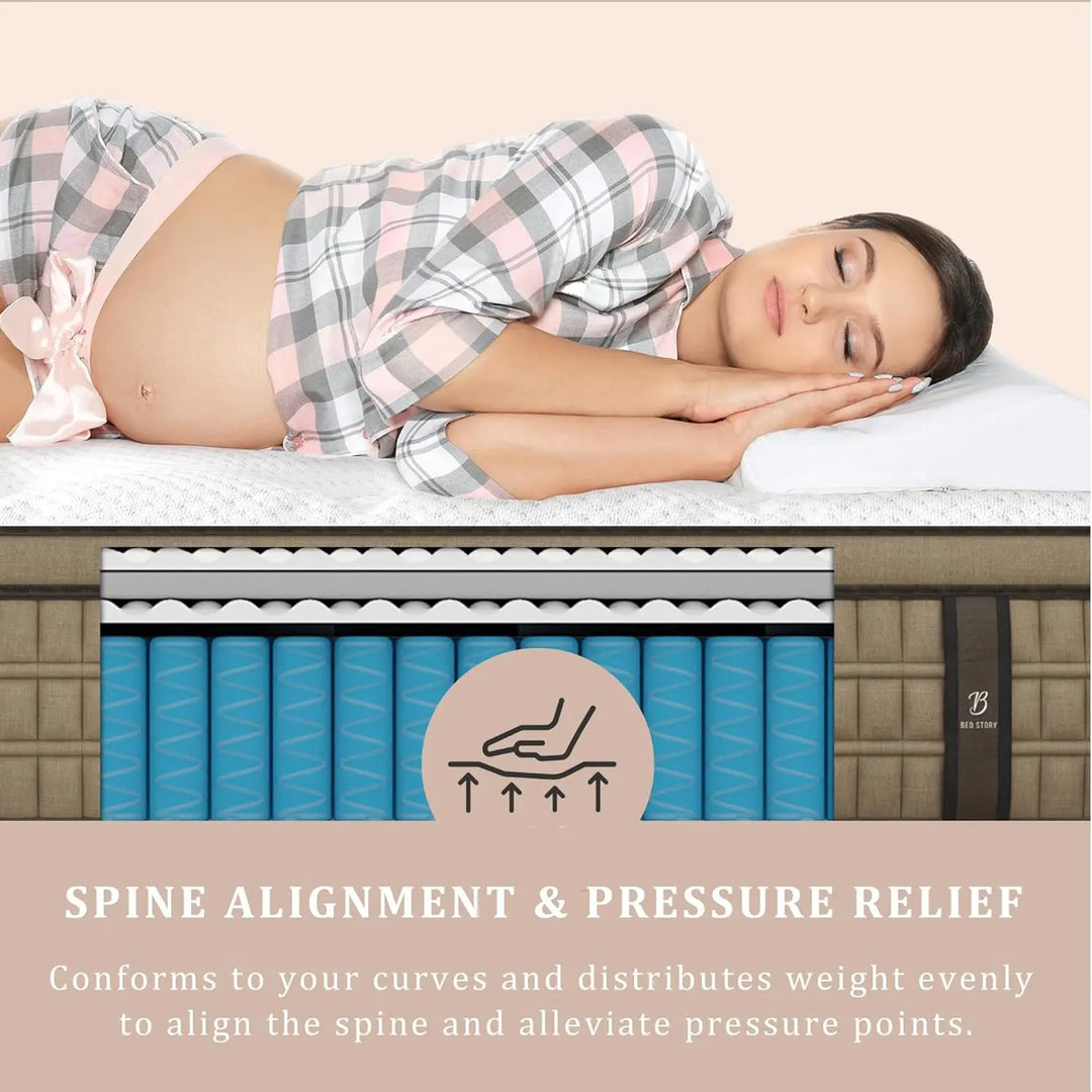 King Hybrid Gel Memory Foam Mattress