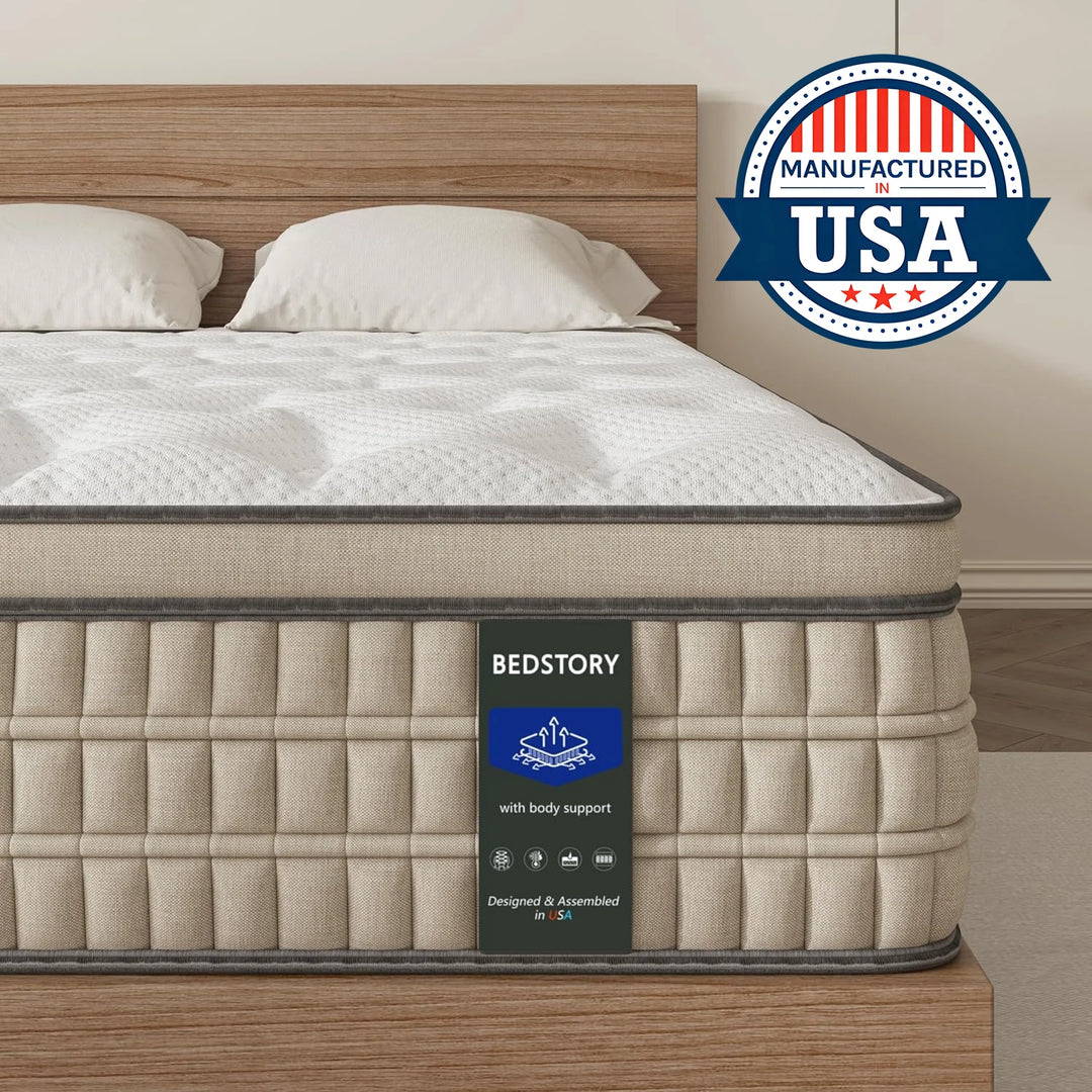 King Hybrid Gel Memory Foam Mattress