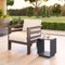 Contemporary Outdoor Accent Table – Sleek Durability & Modern Charm | Side Table | Trufairs