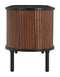 Koriana Black Walnut Entertainment Stand – Sleek Storage & Display | Living Room Furniture | Trufairs