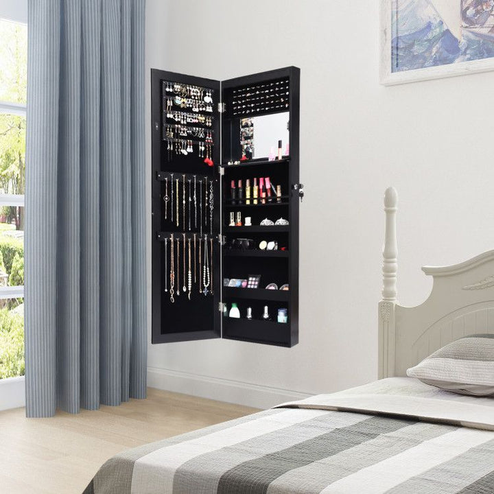 LED Mirror Jewelry Cabinet