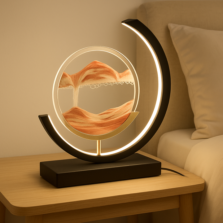 LED Moving Sand Art Lamp