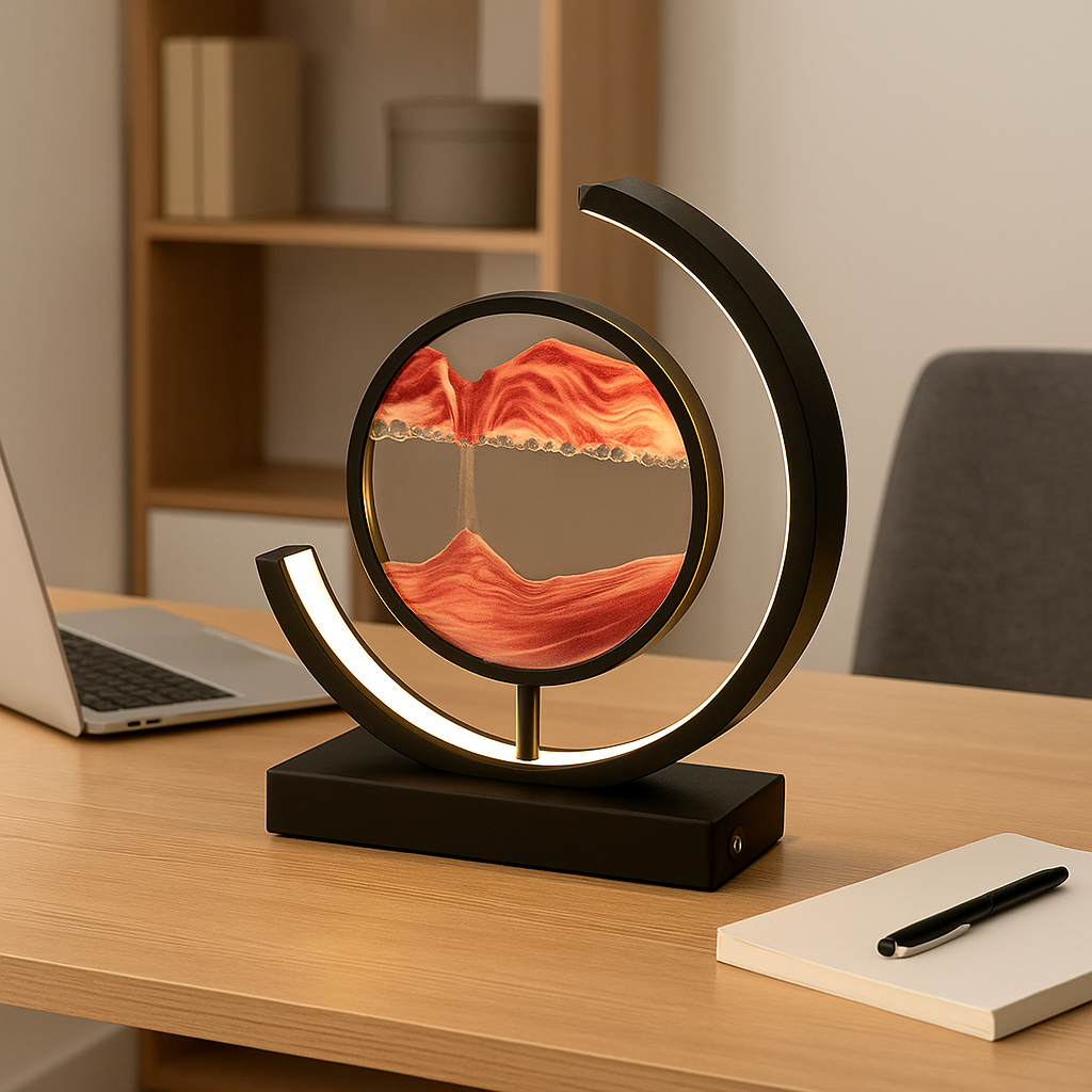 LED Moving Sand Art Lamp