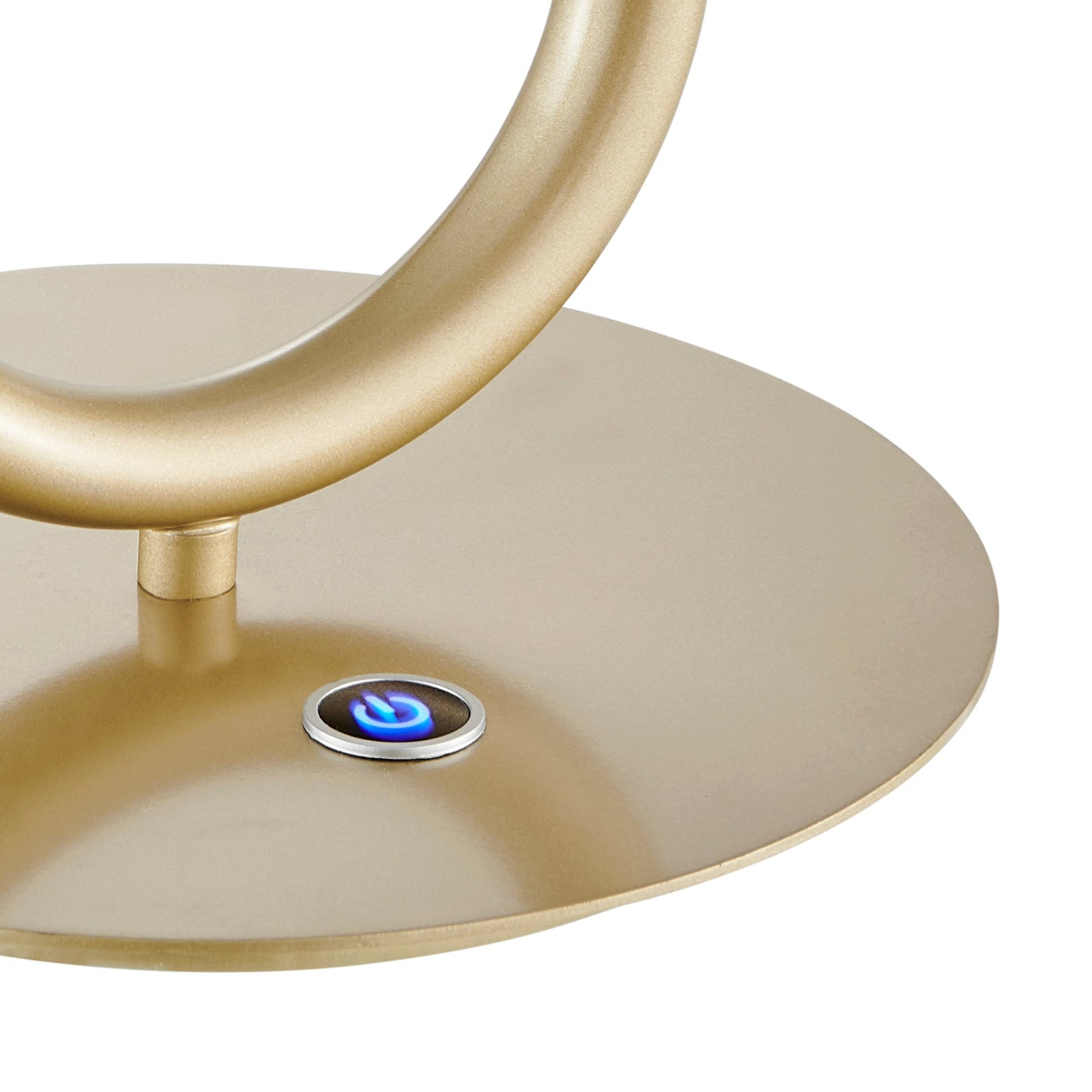 LED Single Clip Table Lamp // Sandy Gold