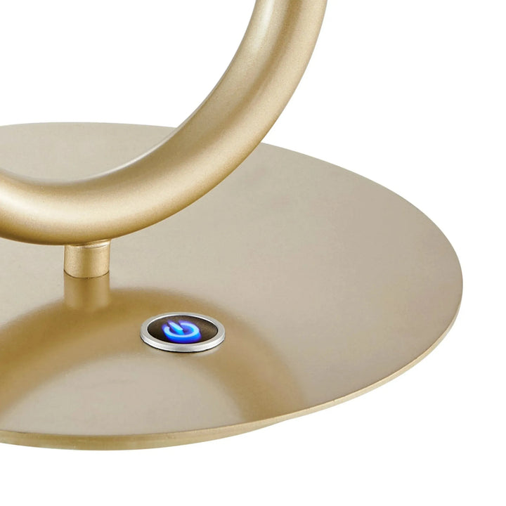 LED Single Clip Table Lamp // Sandy Gold