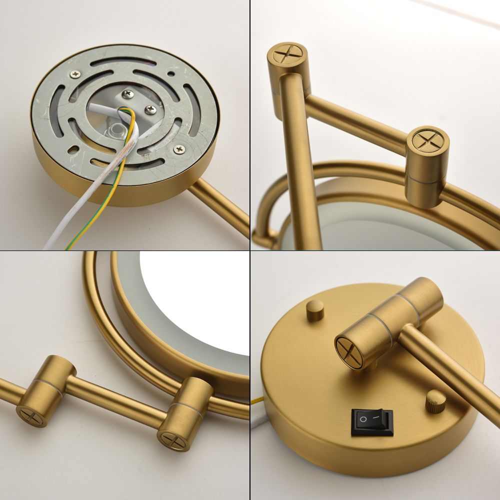 LED Wall Mount Makeup Mirror