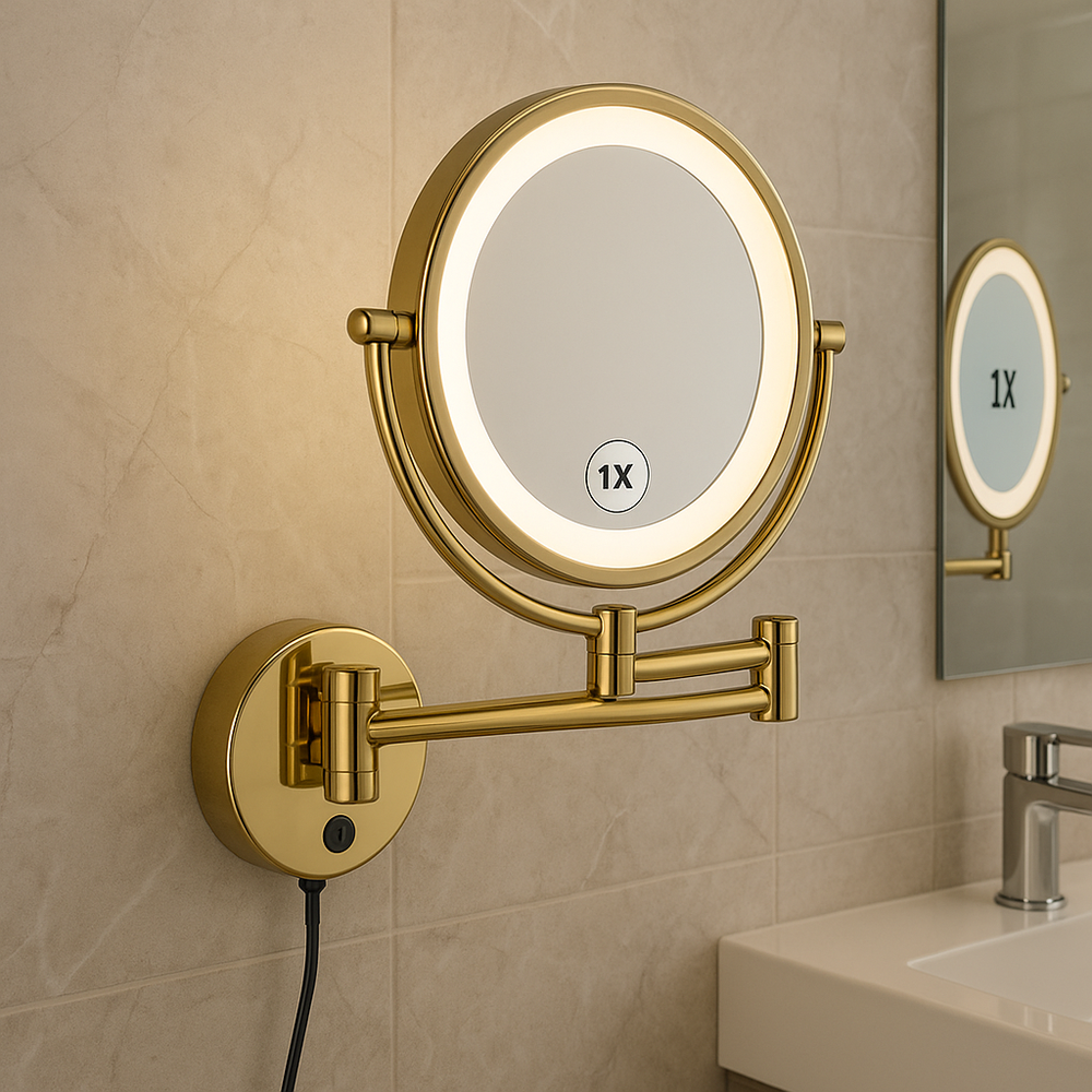 LED Wall Mount Makeup Mirror