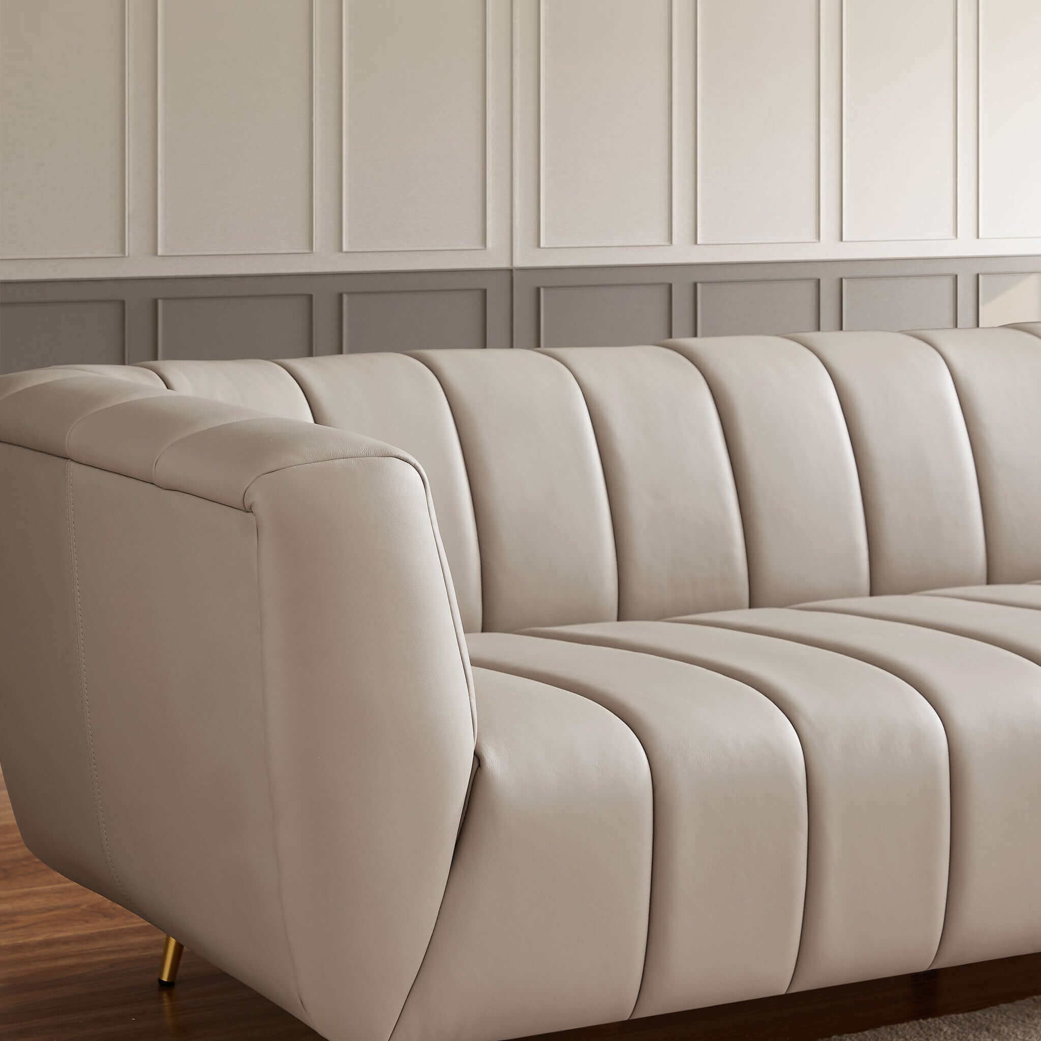 LaMattina Genuine Italian Tufted Sofa