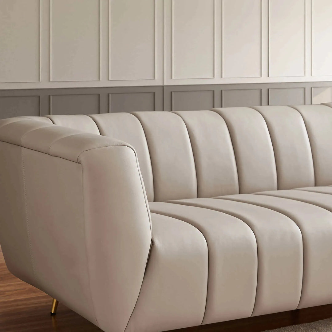 LaMattina Genuine Italian Tufted Sofa