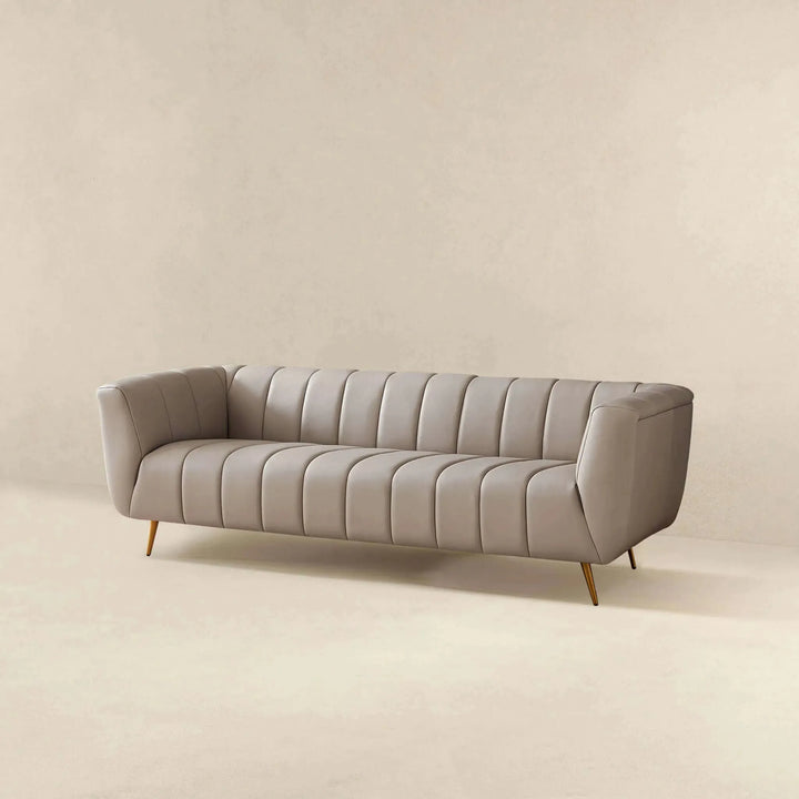 LaMattina Genuine Italian Tufted Sofa