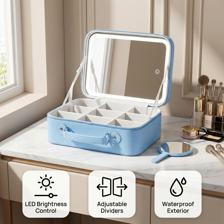 Laromni Travel Makeup Bag