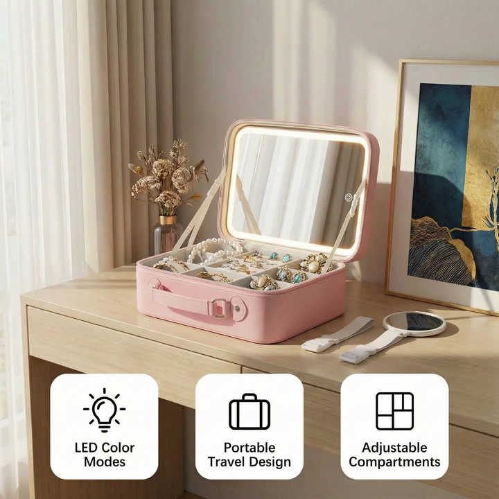 Laromni Travel Makeup Bag