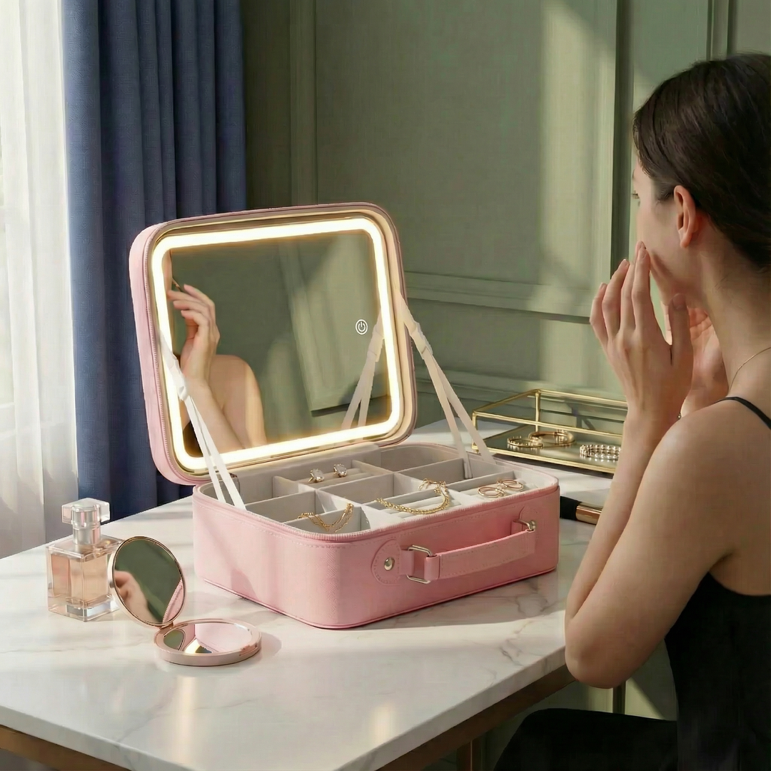 Laromni Travel Makeup Bag