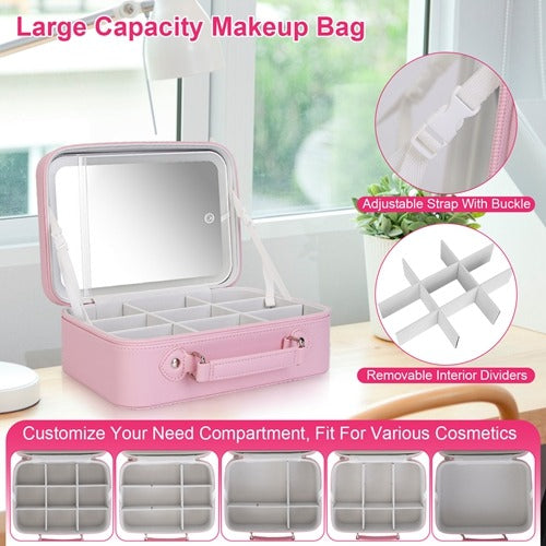 Laromni Travel Makeup Bag