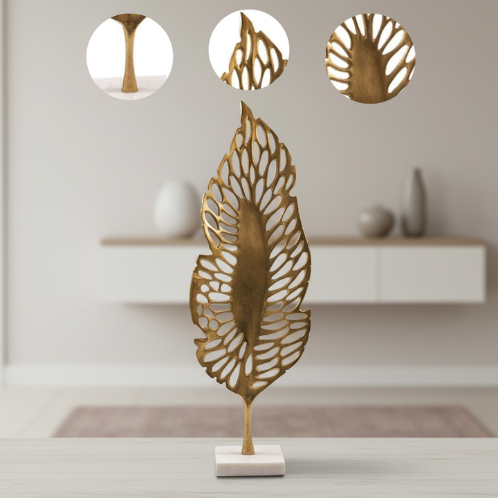 Leaf Tabletop Sculpture