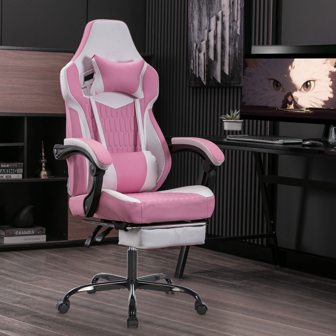  Leather Ergonomic Gamer Chair 