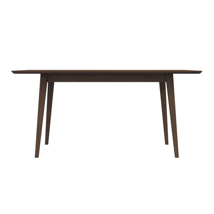 Levi Modern Style Solid Wood Rectangular Dining Kitchen Table 47" White
