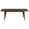 Levi Modern Style Solid Wood Rectangular Dining Kitchen Table 86"